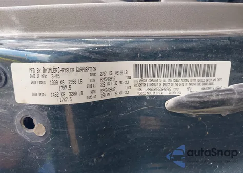 2005 Jeep Grand Cherokee Limited from USA, damaged, VIN 1J4HR58N75C649705